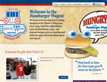 Tablet Screenshot of hamburgerwagon.com